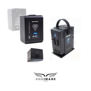 Kit Batteries + Chargeur V-lock- AL-068 -