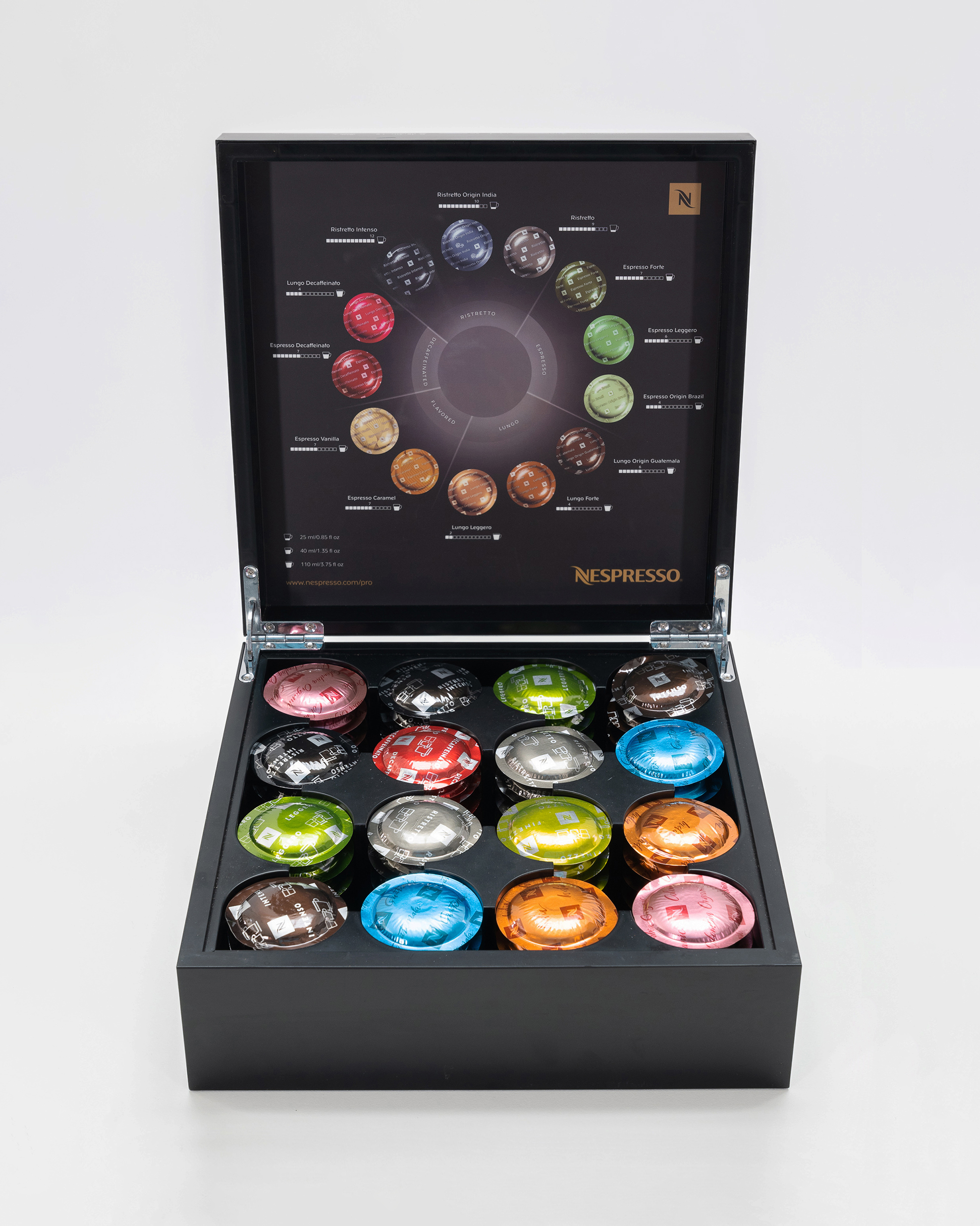 Boîte d'assortiment capsules Nespresso - 80 unités - Angimage