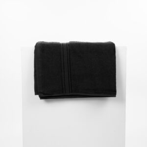Serviette noire 100x150cm